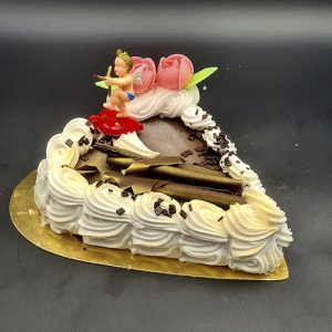 Tarta de Chocolate y Merengue - San Valentín